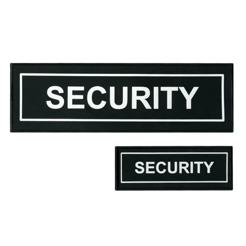 A10 Equipment Security Brust- + Rückenpatch