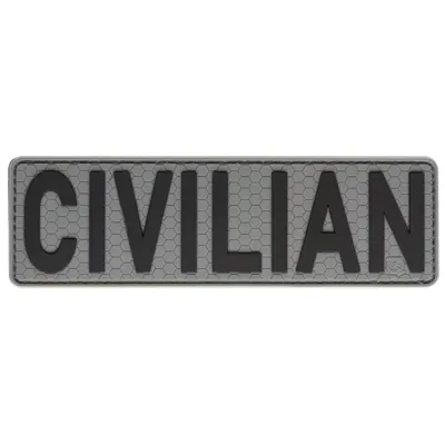 Civilian Patch Rubber - JTG