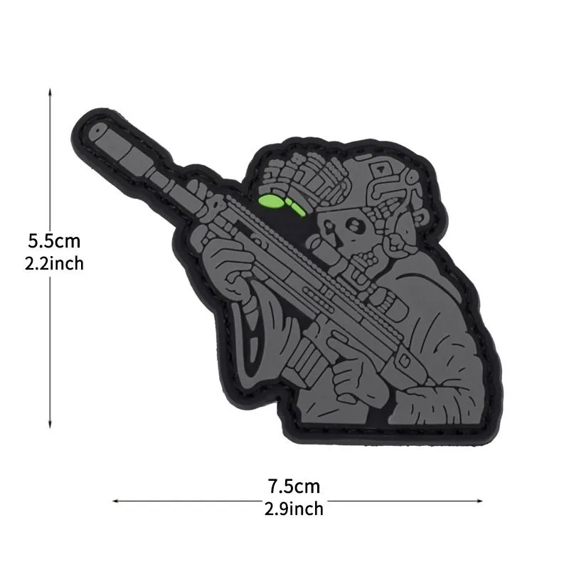 Delta Armory Skeleton Sniper Patch PVC