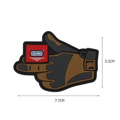 PVC Patch Durex Handschuh - Delta Armory