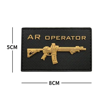 AR Operator PVC Patch - Delta Armory