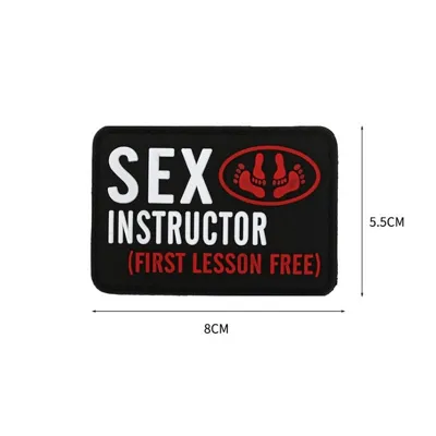 Sex Instructor PVC Patch - Delta Armory