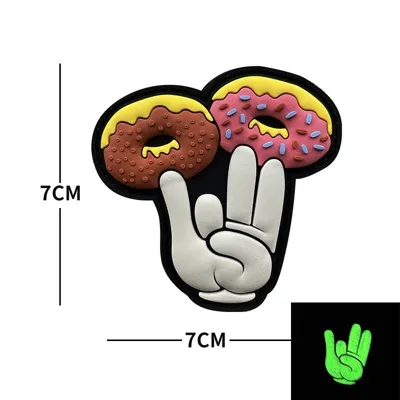 Donut Finger PVC Patch - Delta Armory
