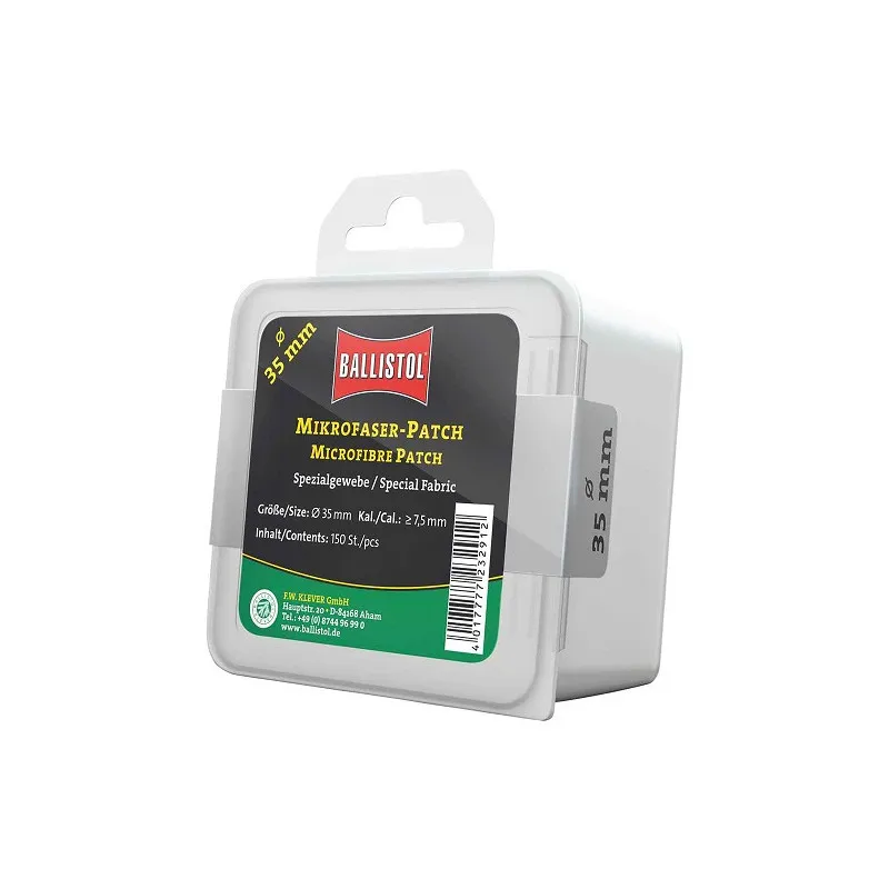 Ballistol Mikrofaser-Patch 35mm 150 Stk