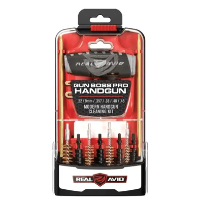 Gun Boss Pro Handgun Cleaning Kit - Real Avid
