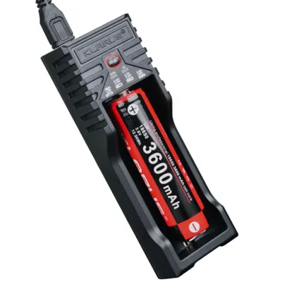 K1 Pro Single Charger for Rechargeable Batteries - Klarus