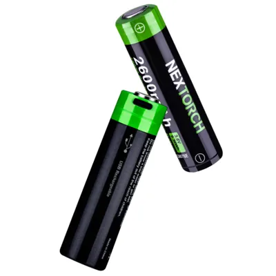 18650 2600mAh Batterie Usb-C - Nextorch