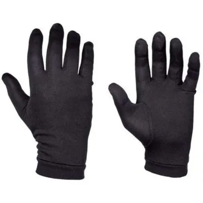 Sous Gants en Soie Taille S - Black Eagle