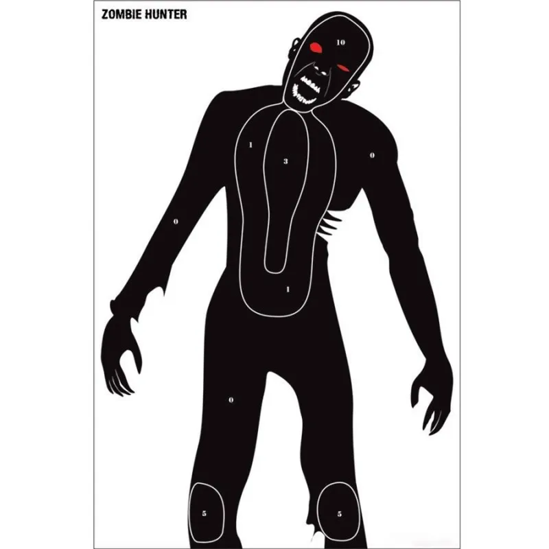 Nitro Paper Target Zombie 40x60
