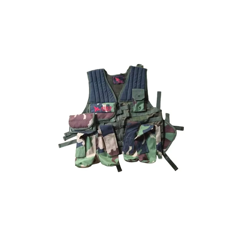 Black Eagle Tactical Vest - Version L-Pouch (High Cap) · Black camo