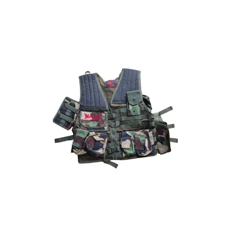 Black Eagle Tactical Vest - Version L-Pouch (Mid Cap) · Black camo