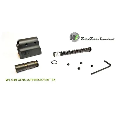 Suppressor Kit Type B for WE R19/G19 Gen5 - WE Airsoft