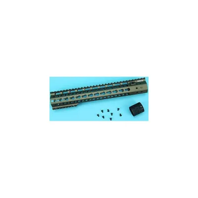 G & P MOTS 12,5 Pouces Upper Cut KeyMod Handguard pour M Series - Nitro