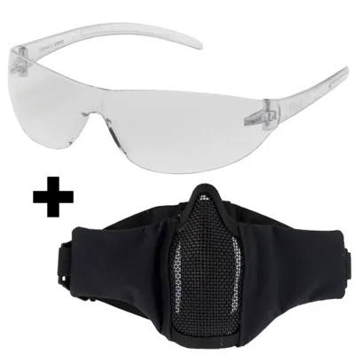 Protection Complet Avec Masque et Lunettes - Black Eagle