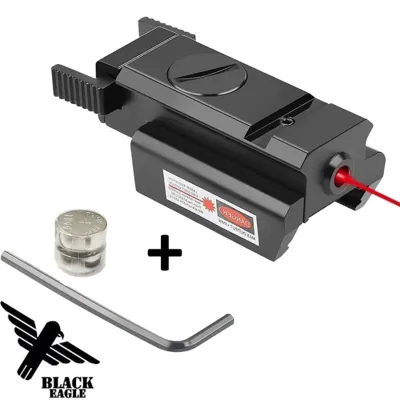 BS-8 Stealth V2.0 Red Laser - 20 mm Picatinny Rail - Class 3R - Black Eagle