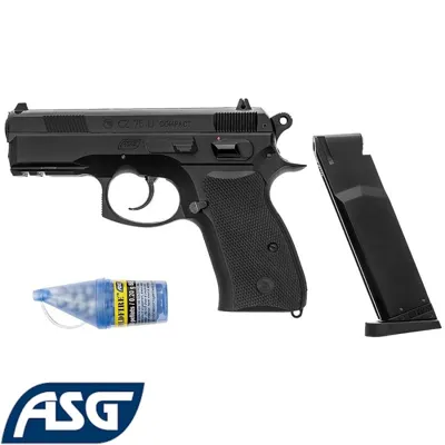 À Gaz CZ 75D Compact - Réplique Semi-Automatique - ASG