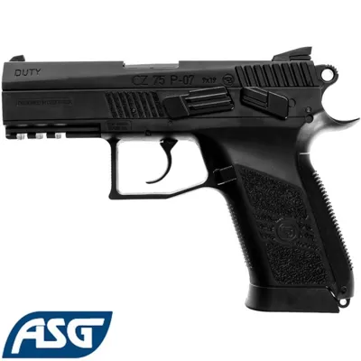 Réplique CZ 75 P-07 Duty CO2 – Pistolet Métal - ASG