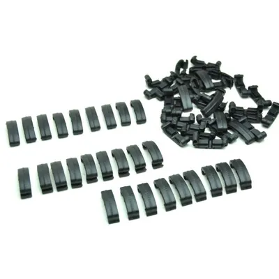 Clips, 60 Piece Set - Black Eagle