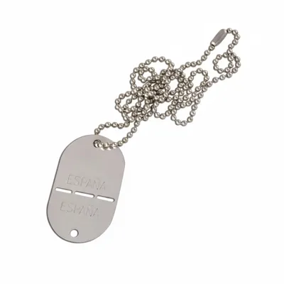 Chapa de Identificación Militar Grabada - Soldier Extrem