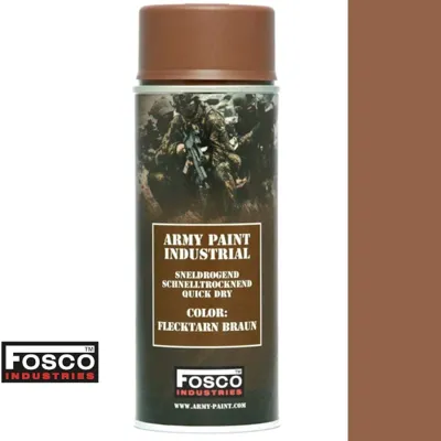 Bombe Peinture Militaire Mate – BRAUN - Fosco Industries