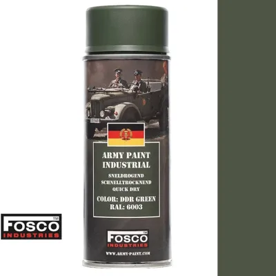 Bombe Peinture Militaire Camouflage Résistante DDR - Fosco Industries