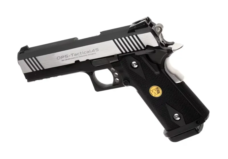 WE Airsoft Hi-Capa 4.3 Ops · Plata