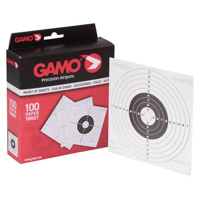 Diana Papel Paper Targets 14x14 100U - GAMO