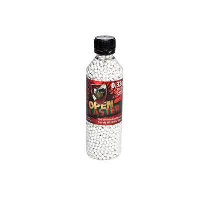 Bille Open Blaster 0.32g Bouteille 3300 Billes Airso - ASG - Action Sport Game