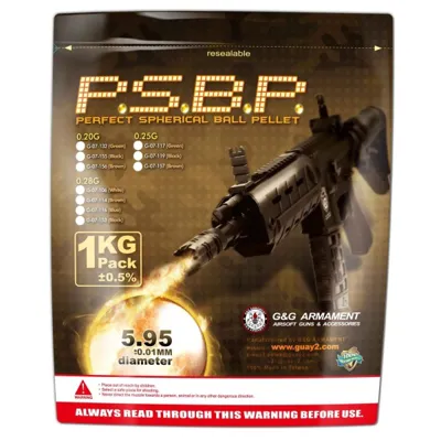 0.28g Perfect 3570 Billes Blanche - G&G - Guay Guay Armament