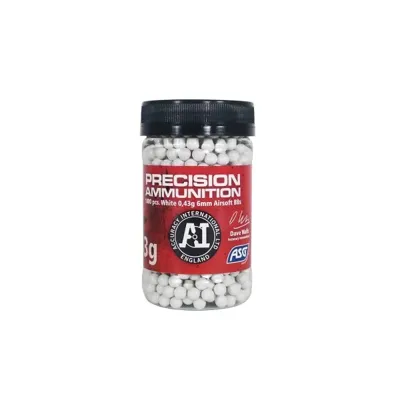 Billes 0.43g Blanche - ASG - Action Sport Game