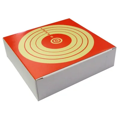 Cible Carton x100 14x14cm - Powair