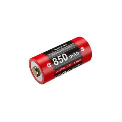 Batterie CR123 3.7V 850mAh Micro-Usb - KLARUS