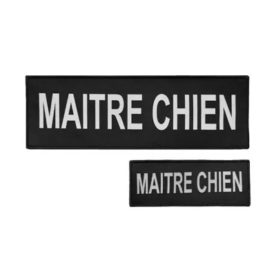 Dossard/Bande Poitrine Maitre CHIEN - A10