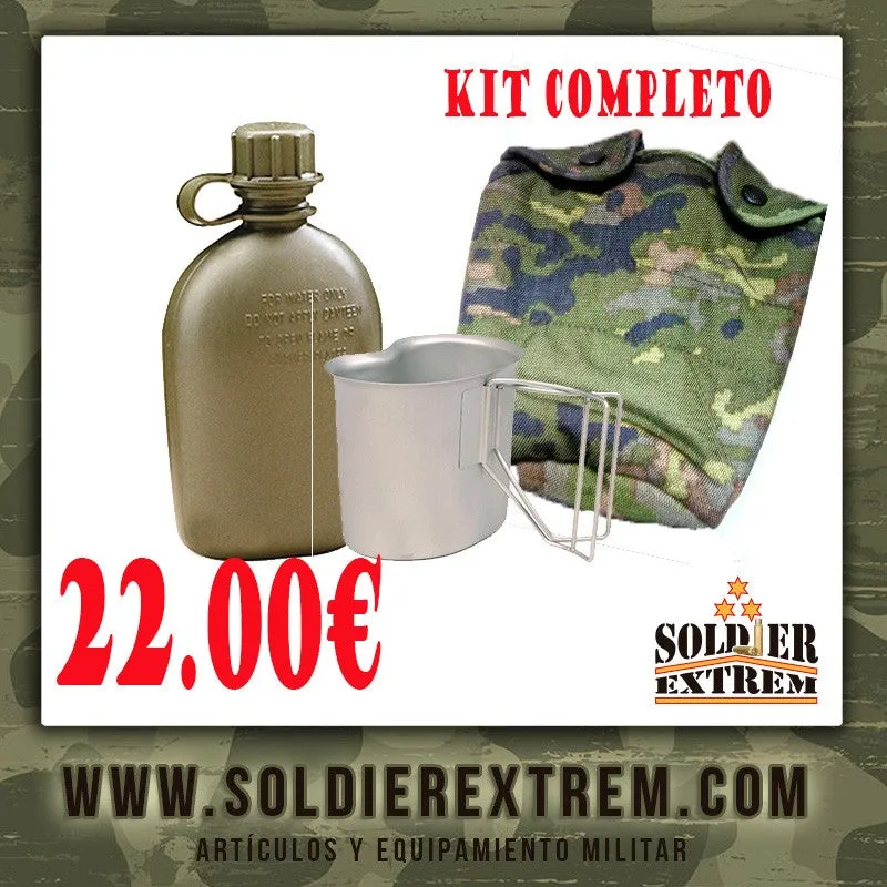 Mi tienda Pak Cantimplora Militar