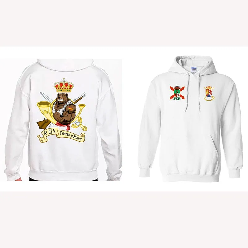Mi tienda Sudadera Cuarta Compañia · Blanco