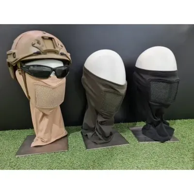 Cagoule/Masque de Protection Grillagée