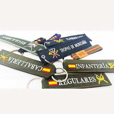 Llavero Bordado Caballeria - Mi tienda