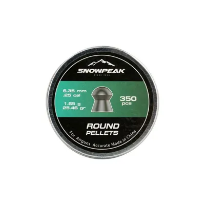 Plombs Ronds 6.35 x350 - Bazooka