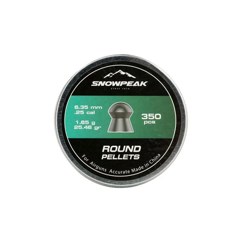 Bazooka Plombs Ronds 6.35 x350