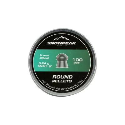 Boite Plombs Ronds 9mm x100 - Bazooka