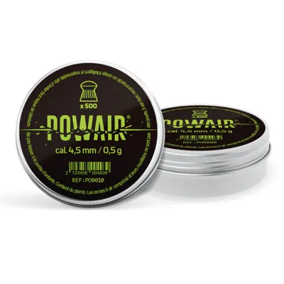 Plombs Ronds Domed C4.5 x 500 - Powair