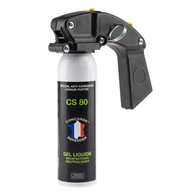 Aérosol Gel Cs 80 100 ml Avec Poignée - Bazooka