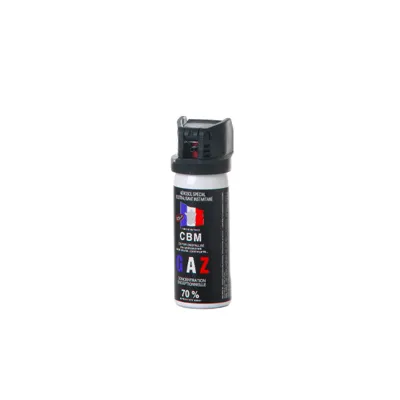 Bombe de Defense - Gaz Cs - Capot Clapet - 50ml - Bazooka