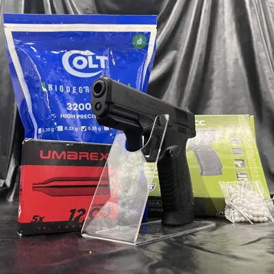 Prêt a Tirer Pistolet Bersa BP9CC CO2 - Bazooka