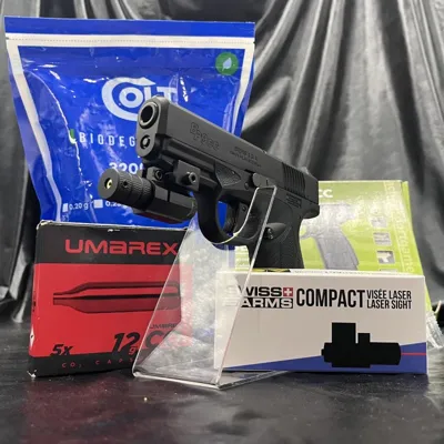 Prêt a Tirer Pistolet Bersa BP9CC CO2 - Bazooka