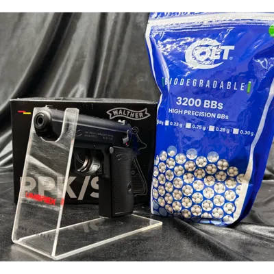 Prêt à Tirer - Pistolet Walther Ppk/S BBs Spring 0,5 Joules - Umarex