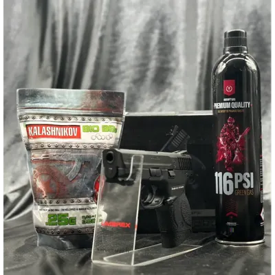 "Pack Prêt A Tirer" Pistolet Smith & Wesson M&P9C Gaz - Umarex