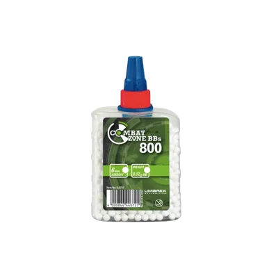 Billes BBs Combat "Zone Blanche" 0.12g Bouteille x800 - Umarex