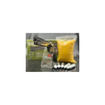 " Pack Prêt a Tirer" Revolver Dan Wesson 715 6'' CO2 Steel - ASG