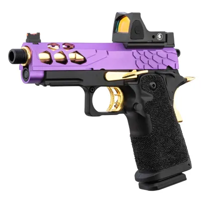 Stryk Hi-Capa 4.3 Violet/Or + RMR - Bazooka